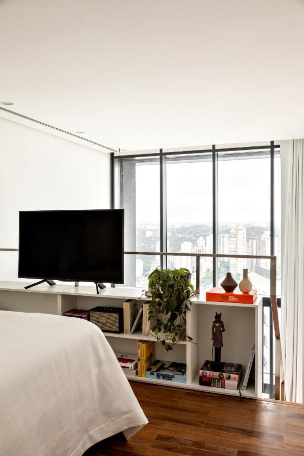 Loft Paulistano Com Vista Da Vila Madalena São Paulo Exteriér fotografie