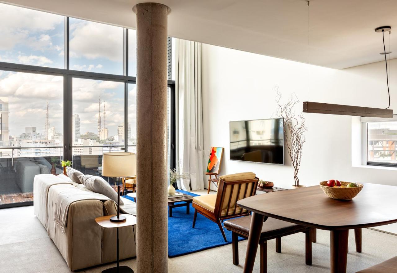 Loft Paulistano Com Vista Da Vila Madalena São Paulo Exteriér fotografie